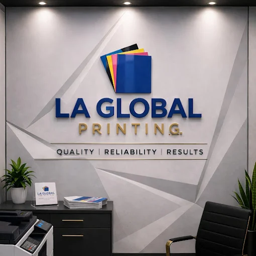 LA Global Printing showroom